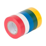 GB elektrik Gtpc-550 Colored elektrik Tape-5PK Colr elektrik Tape
