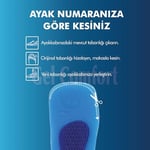 GC20 | Ark Destekli Yumuşak Jel, Tüm Ayakkabılar ile Uyumlu Rahat Ortopedik 3/4 Konfor İç Tabanlık