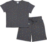 Gece Işıkları Şortlu Pijama Takımı