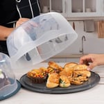 Geçmeli Kilitli, Kapaklı ve Saplı Yaş Pasta, Kek Taşıyıcı, Mutfak Saklama İçin Yuvarlak Fanus, BPA İçermeyen Kek Fanusu, Börek, Çörek Saklama Kabı, Cupcake, Turta Taşıma Kutusu (Yeşil)