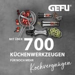 GEFU 34638 çift değirmen LAMOLA - tuz ve karabiber değirmeni - baharat değirmeni - aroma kapaklı - kademesiz ayarlanabilir seramik öğütücü