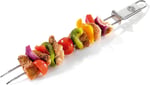 Gefu Schaschlik-Şiş Twinco 15420-2'li Set 32 cm Şişler Paslanmaz Çelik Masa Izgarası için, Tava - Bulaşık Makinesinde Yıkanabilir, 32 x 2 x 2 cm