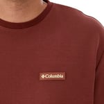 Gem Label Crewneck Erkek Kahverengi Outdoor Sweatshirt CS0382-681