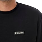 Gem Label Crewneck Erkek Siyah Outdoor Sweatshirt CS0382-010
