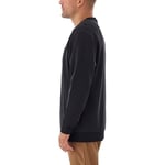 Gem Label Crewneck Erkek Siyah Outdoor Sweatshirt CS0382-010