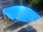 Genel Plaj-Bahçe Şemsiyesi 200 cm Çap, 10 Telli, Eğilebilir