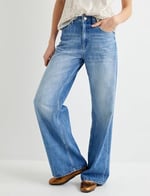 Geniş Paça Kot Pantolon Standart Bel Cepli - Bianca Wide Leg Jeans