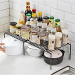 Genişletilebilir Raf Ayarlanabilir Dolap İçi Düzenleyici Mutfak Düzenleyici Banyo Düzenleyici