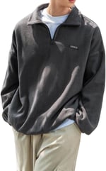 GENIUS Erkek Polar Oversize Sweatshirt Polar Sweatshirt OVERSIZE-POLAR