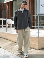 GENIUS Erkek Polar Oversize Sweatshirt Polar Sweatshirt OVERSIZE-POLAR