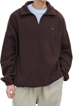 GENIUS Erkek Polar Oversize Sweatshirt Polar Sweatshirt OVERSIZE-POLAR