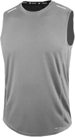 GENIUS STORE Erkek Nem Emici Hızlı Kuruma Atletik Teknik Performans Sporcu Sıfır Kol T-shirt