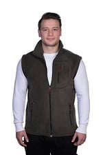 GENIUS STORE Erkek Outdoor Spor Yelek 3 Cepli Polar Yelek
