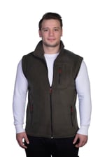 GENIUS STORE Erkek Outdoor Spor Yelek 3 Cepli Polar Yelek