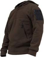 Genıus Store Erkek Polar Outdoor Kapşonlu Kombat Tactical Cepli Polar
