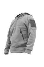 Genıus Store Erkek Polar Outdoor Kapşonlu Kombat Tactical Cepli Polar