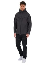 Genıus Store Erkek Spor Mont Softshell Outdoor Su ve Rüzgar Geçirmez Ceket 4 Cepli