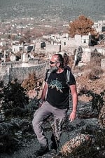 GENIUS STORE Unisex Baskılı Tişört Outdoor Normal Kalıp T-shirt
