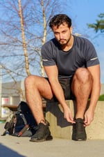 GENIUS STOREErkek Nem Emici Hızlı Kuruma Atletik Teknik Performans Spor T-shirt