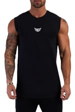 GENIUS STOREErkek Nem Emici Hızlı Kuruma Atletik Teknik Performans Sporcu Sıfır Kol T-shirt