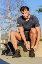 GENIUS STOREErkek Nem Emici Hızlı Kuruma Atletik Teknik Performans Spor T-shirt