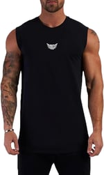 GENIUS STOREErkek Nem Emici Hızlı Kuruma Atletik Teknik Performans Sporcu Sıfır Kol T-shirt