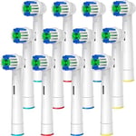 GENKENT Oral-B Braun ile Uyumlu Yedek Diş Fırçası Başlıkları, Oral B Yedek Başlıkları için 12 Adet Profesyonel Elektrikli Diş Fırçası Baş - Seçenekler: 1 Count (Pack of 8), 4 Count (Pack of 1), 12 PCS