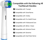 GENKENT Oral-B Braun ile Uyumlu Yedek Diş Fırçası Başlıkları, Oral B Yedek Başlıkları için 12 Adet Profesyonel Elektrikli Diş Fırçası Baş - Seçenekler: 1 Count (Pack of 8), 4 Count (Pack of 1), 12 PCS