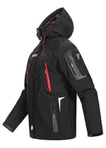 Geographical Norway Techno – Kışlık erkek montu, softshell ceket, dış mekan ceketi, nefes alır, fonksiyonel ceket, geçiş ceketi, su geçirmez, dış mekan aktiviteleri için ideal