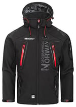Geographical Norway Techno – Kışlık erkek montu, softshell ceket, dış mekan ceketi, nefes alır, fonksiyonel ceket, geçiş ceketi, su geçirmez, dış mekan aktiviteleri için ideal
