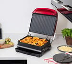 George Foreman Precision Fitness Izgara, Akıllı Sıcaklık Sensörü, 5 Farklı Mod, Contact Grill, Panini ve Sandviç Izgara, 29 X 19 Cm Izgara Yüzeyi, Kırmızı 24001-56