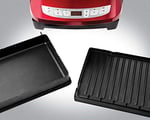 George Foreman Precision Fitness Izgara, Akıllı Sıcaklık Sensörü, 5 Farklı Mod, Contact Grill, Panini ve Sandviç Izgara, 29 X 19 Cm Izgara Yüzeyi, Kırmızı 24001-56