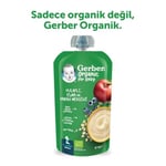 Gerber Organic Yulaflı Elma ve Yaban Mersini Püre 110g​ - Seçenekler: Armut, Armut Elma ve Muz, Elma, Elma ve Mango...