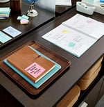 Geri dönüşüm Notes, 3 x 3, Sunwashed Pier, 24 75-sheet ped/Paket