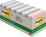 Geri dönüşüm Notes, 3 x 3, Sunwashed Pier, 24 75-sheet ped/Paket