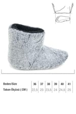 Gezer Erkek Kışlık Sessiz Taban Ev Panduf Bot GA7KTE.03430.01