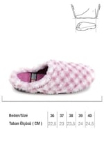 Gezer Kadın Kışlık Ev Bahçe Gondol Rahat Taban Terlik GT1KZM.16074.00