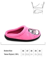 Gezer Kadın Kışlık Rahat Taban Ev Bahçe Gondol Terlik GT1KZM.15221.00