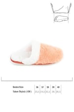 Gezer Kışlık Ev Içi Peluşlu Kadın Terlik GT2KZE.14740.01