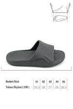 Gezer Yazlık Erkek Eva Banyo Bahçe Islak Zemine Uygun Terlik GT5YMM.15638.00