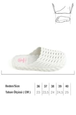 Gezer Yazlık Kaydırmaz Taban Islak Zemin Kadın Terlik GT6YZM.14242.00, Bej, 36