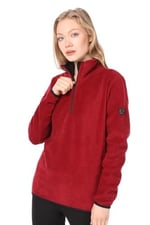 Ghassy Co. KADIN YARIM FERMUARLI SWEATSHİRT