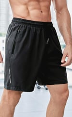 Ghassy Co. Erkek Running Spors Hızlı Kuruma Hafif Gym Koşu Spor Salonu Basketbol Şortu