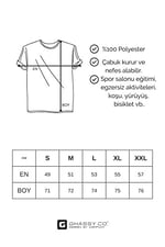 Ghassy Co. Erkek 3'Lü Paket Dry Fit Siyah Lacivert Beyaz Atletik Nem Emici Günlük Tshirt