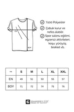 Ghassy Co. Erkek Nem Emici Performans Uzun Kollu Egzersiz Tshirt