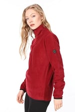 Ghassy Co. KADIN YARIM FERMUARLI SWEATSHİRT