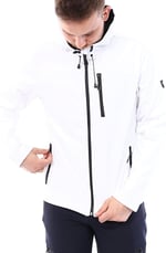 Ghassy Co. Erkek İçi Polarlı Su ve Rüzgar Geçirmez Softshell Spor Mont