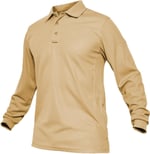 Ghassy Co. Erkek Jersey Golf Polo Gömlek Pike Performans Taktik Askeri Uzun Kollu T-Shirt