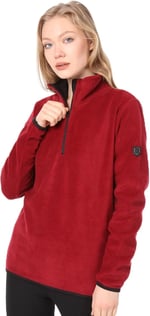 Ghassy Co. KADIN YARIM FERMUARLI SWEATSHİRT
