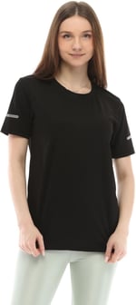 Ghassy Co. Kadın Nem Emici Hızlı Kuruma Atletik Teknik Performans Spor T-Shirt